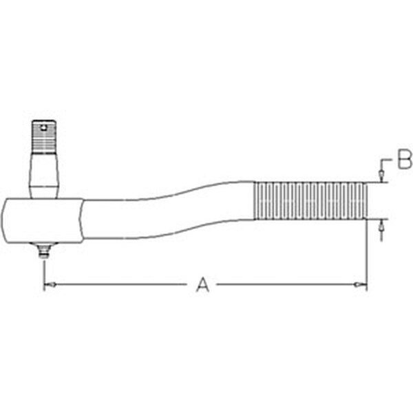 Aftermarket 86507390 LH Tie Rod Fits Ford/NH 8670 8770 8870 8970 Tractors 86024884 - main